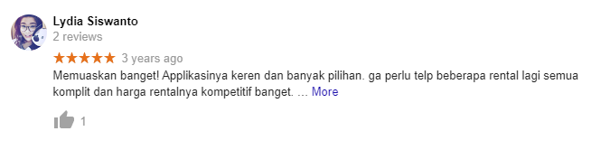 penyewaan mobil di Jakarta
