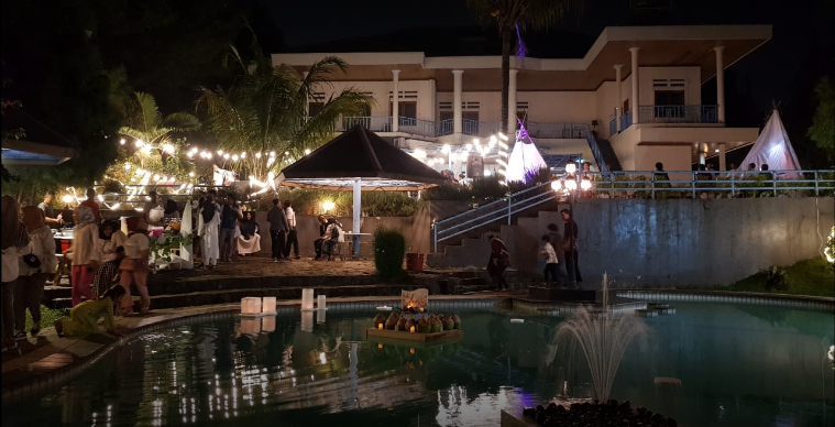 tempat wedding outdoor bandung Kirana Garden