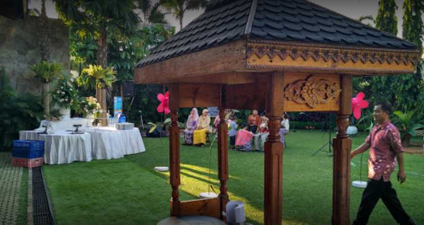 wedding outdoor di jakarta selatan Taman Kajoe