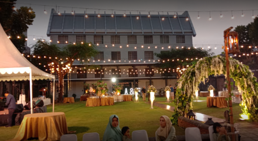 tempat wedding outdoor jakarta barat Gedung Arsip Nasional Republik