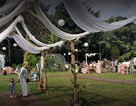 tempat wedding outdoor bandung Bumi Samami