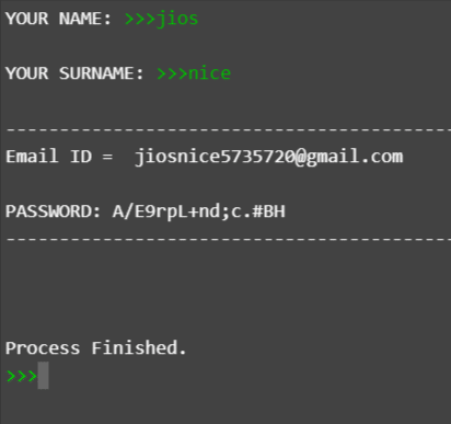 Email dan Password Generator Dengan Python