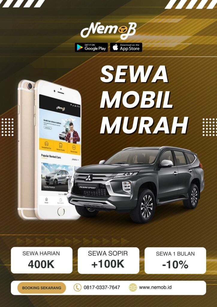 Flyer sewa mobil